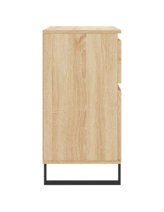 Credenza Rovere Sonoma 60x35x70 cm in Legno Multistrato 2