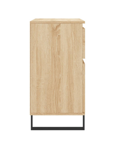 Credenza Rovere Sonoma 60x35x70 cm in Legno Multistrato