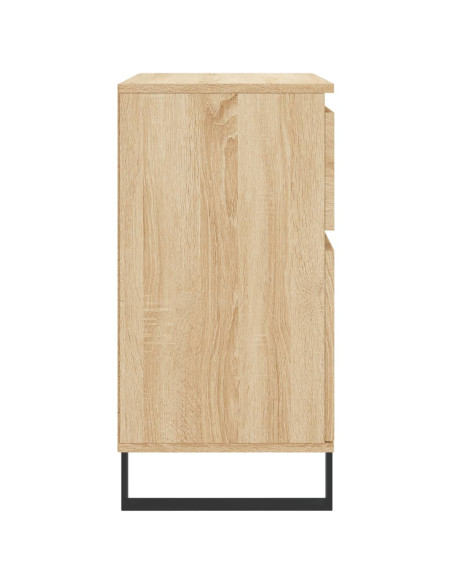 Credenza Rovere Sonoma 60x35x70 cm in Legno Multistrato