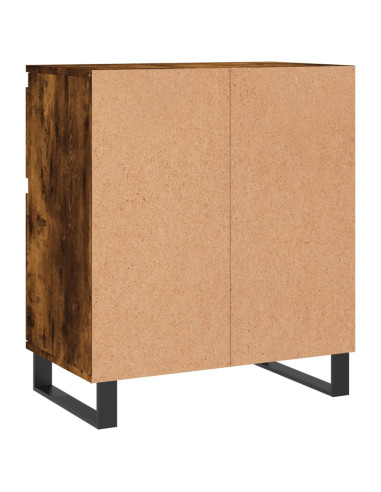 Credenza Rovere Fumo 60x35x70 cm in Legno Multistrato