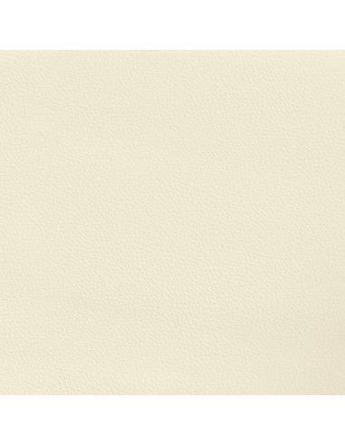 Testiera ad Orecchio Crema 83x16x118/128 cm in Similpelle