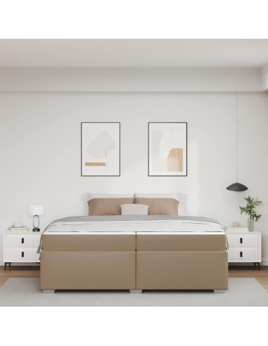 Struttura del letto Cappuccino 200 x 200 cm Tessuto