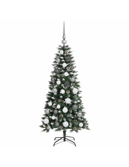 Albero di Natale artificiale con 150 LED Verde 120 cm