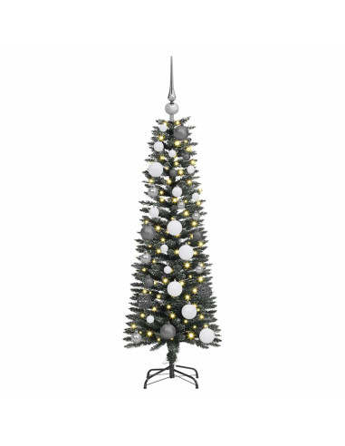 Albero di Natale artificiale con 150 LED Verde 120 cm