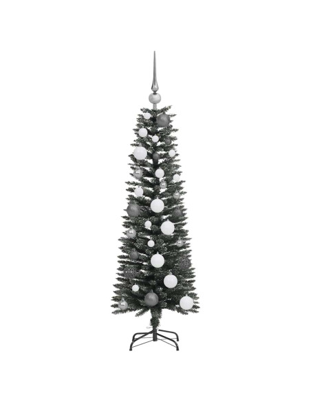 Albero di Natale artificiale con 150 LED Verde 120 cm