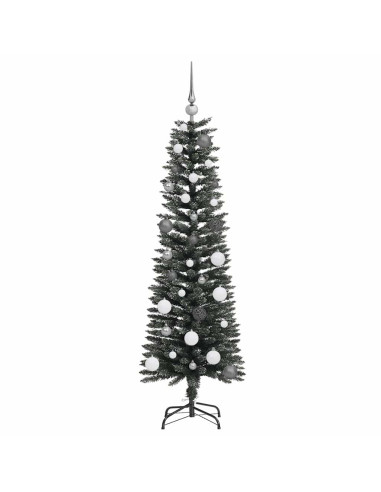 Albero di Natale artificiale con 150 LED Verde 150 cm