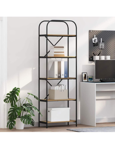 Libreria Rovere artigianale 60 x 30 x 183 cm Legno multistrato