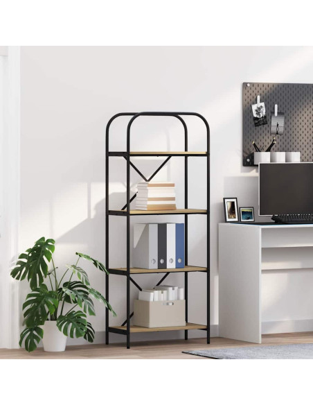 Libreria rovere sonoma 60 x 30 x 146 cm Legno multistrato