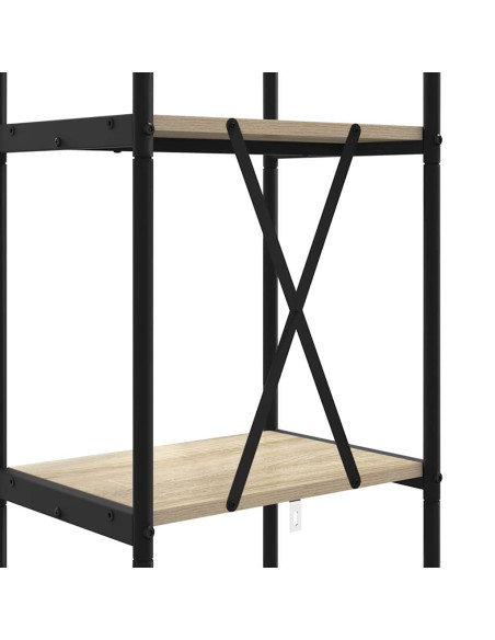 Libreria rovere sonoma 40 x 30 x 146 cm Legno multistrato