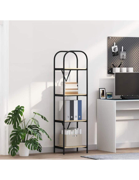 Libreria rovere sonoma 40 x 30 x 146 cm Legno multistrato