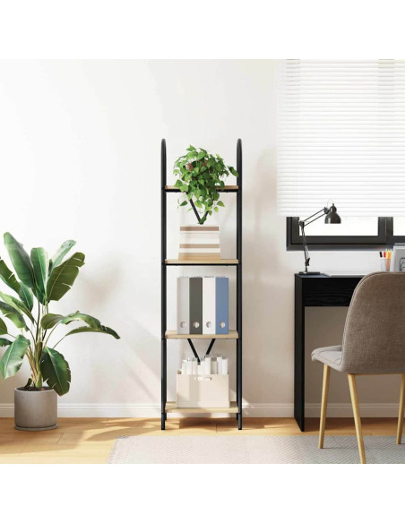 Libreria rovere sonoma 40 x 30 x 146 cm Legno multistrato