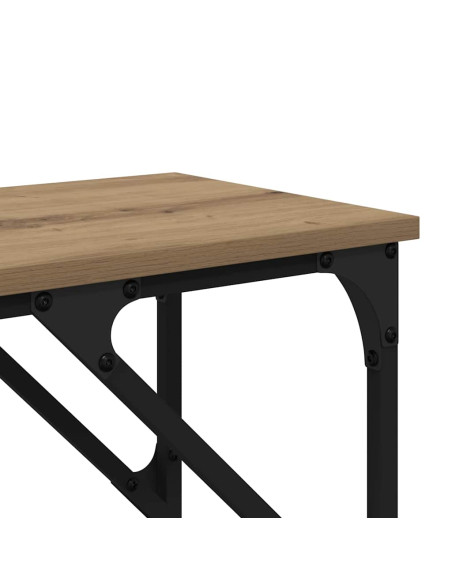 Tavolo consolle rovere artigianale 180 x 29 x 75 cm