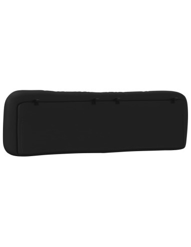 Cuscino Testiera Nero 183 cm in Similpelle