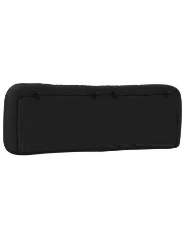 Cuscino Testiera Nero 152 cm in Similpelle