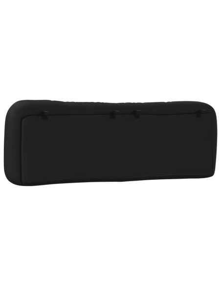 Cuscino Testiera Nero 152 cm in Similpelle