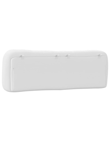 Cuscino Testiera Bianco 152 cm in Similpelle