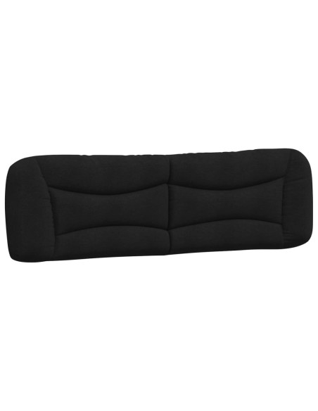 Cuscino Testiera Nero 193 cm in Similpelle
