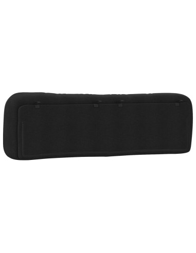 Cuscino Testiera Nero 193 cm in Similpelle
