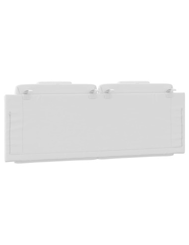 Cuscino Testiera Bianco 152 cm in Similpelle
