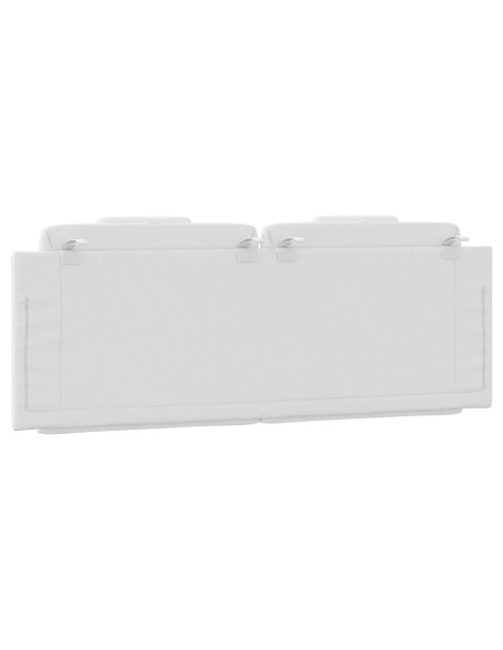 Cuscino Testiera Bianco 152 cm in Similpelle