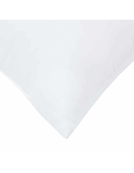 Set di Piumoni con cuscino 2 pcs Bianco Microfibra