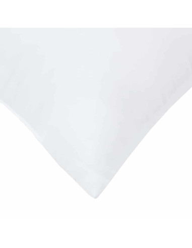 Set di Piumoni con cuscino 2 pcs Bianco Microfibra