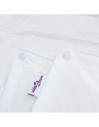 Set di Piumoni con cuscino 3 pcs Bianco Piuma d'anatra