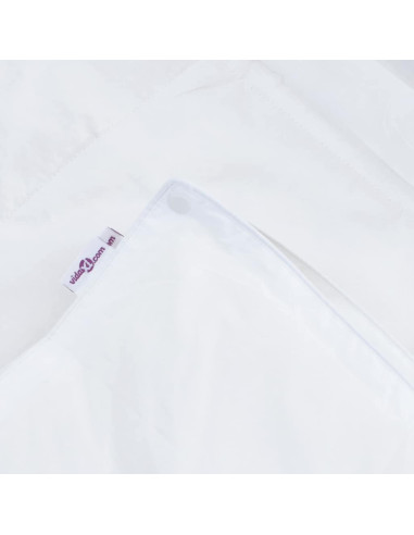 Set di Piumoni con cuscino 3 pcs Bianco Piuma d'anatra