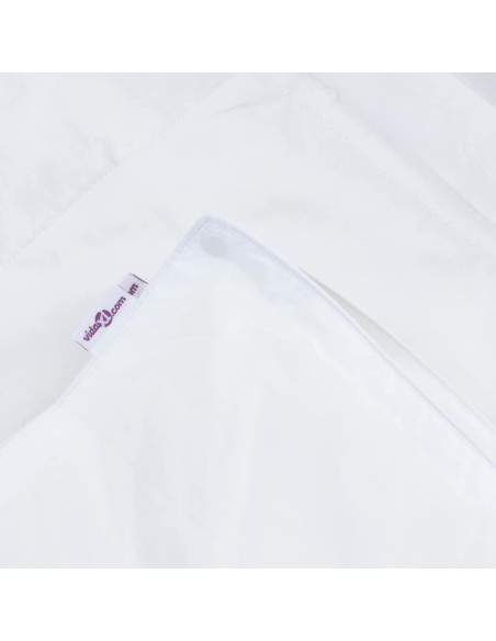 Set di Piumoni con cuscino 3 pcs Bianco Piuma d'anatra