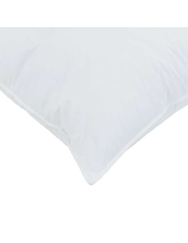Piumone con cuscino 3 pcs Bianco Microfibra