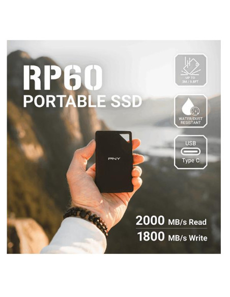 1TB PORTABLE RP60 SSD USB 3.2