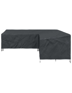 Copertura per mobili Nero 255 x 255 x 80 cm Tessuto Oxford 600D