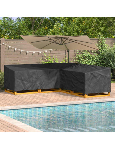 Copertura per mobili Nero 270 x 270 x 80 cm Tessuto Oxford 600D