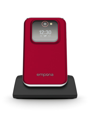 Emporia emporiaJOY-LTE 7,11 cm (2.8") 115 g Rosso Telefono per anziani