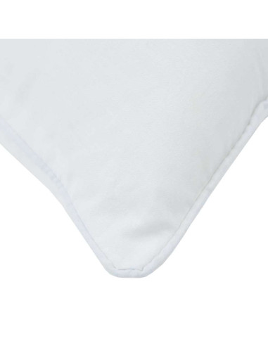 Piumone con cuscino 3 pcs Bianco Microfibra