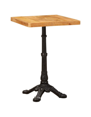 Tavolo da bistrot Marrone Legno di mango massello