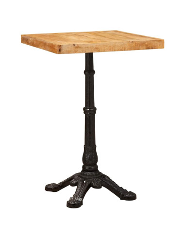 Tavolo da bistrot Marrone Legno di mango massello