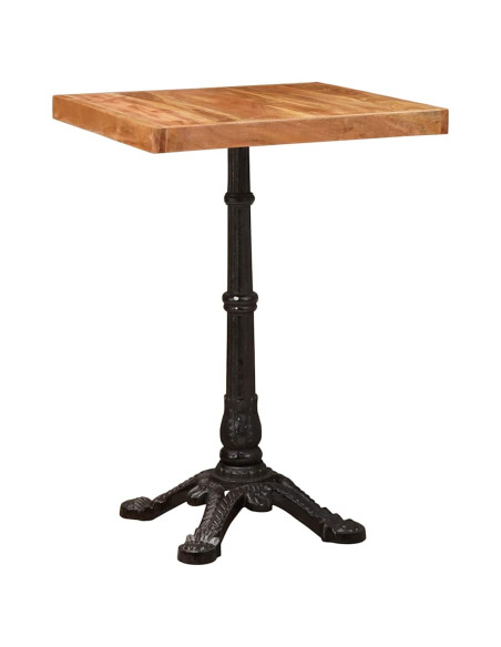 Tavolo bistrot Marrone 50 x 50 x 76 cm legno massello di acacia