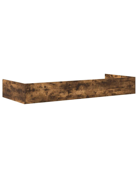Struttura letto con contenitore Legno vecchio 75 x 190 cm