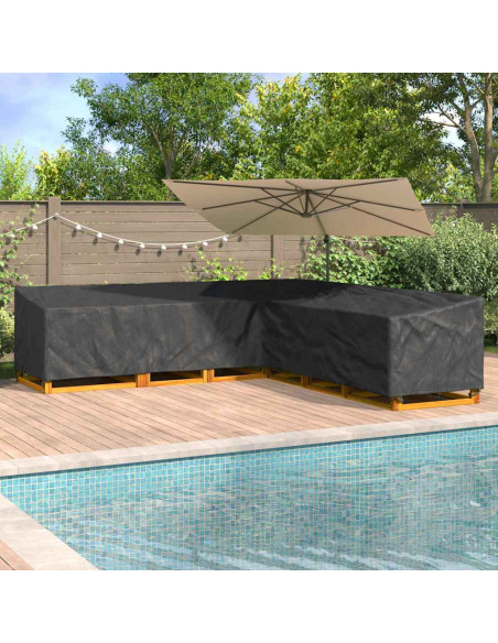 Copertura per mobili Nero 300 x 300 x 80 cm Tessuto Oxford 210D