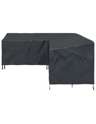 Copertura per mobili Nero 250 x 180 x 80 cm Tessuto Oxford 420D