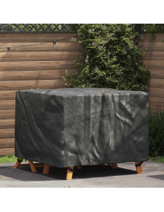 Copertura per mobili Tinta unita Nero 100 x 100 x 70 cm 210D 2