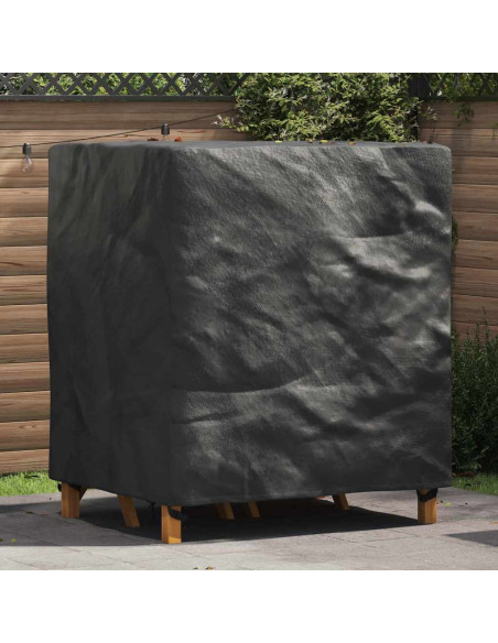 Copertura per mobili Tinta unita Nero 116 x 100 x 120 cm 420D