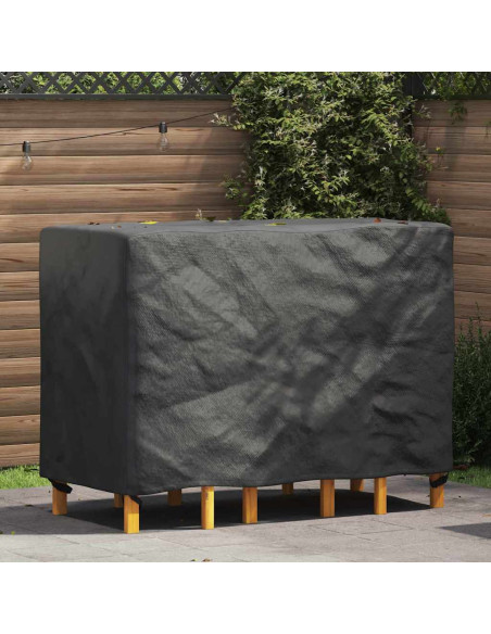 Copertura per mobili da esterno Nero 130 x 80 x 70 cm 420D