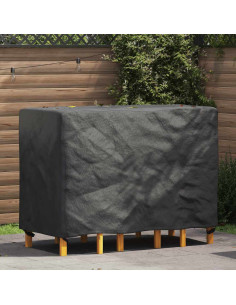 Copertura per mobili Tinta unita Nero 140 x 70 x 90 cm 210D 2