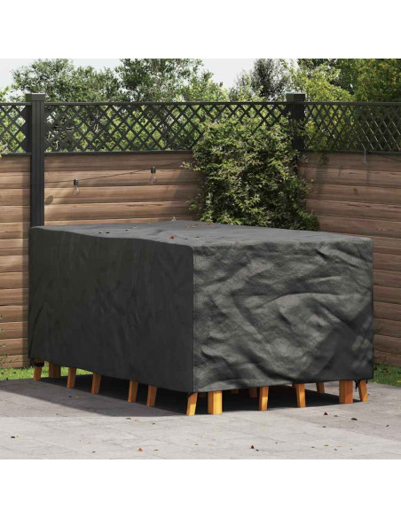 Copertura per mobili da esterno Nero 143 x 225 x 90 cm 210D