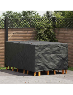 Copertura per mobili Tinta unita Nero 143 x 225 x 90 cm 600D 2