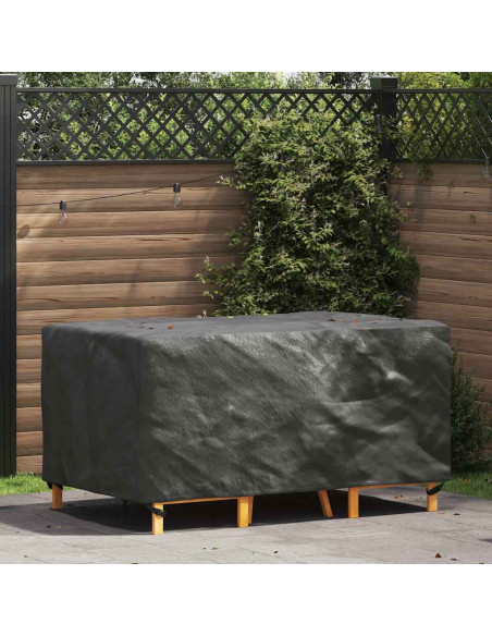 Copertura per mobili da esterno Nero 160 x 100 x 70 cm 600D