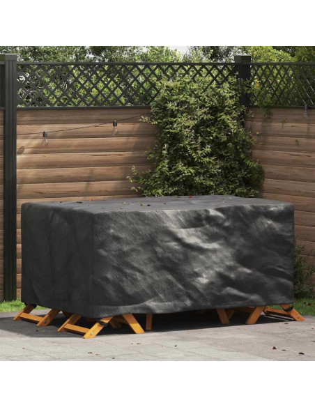 Copertura per mobili da esterno Nero 170 x 100 x 70 cm 600D
