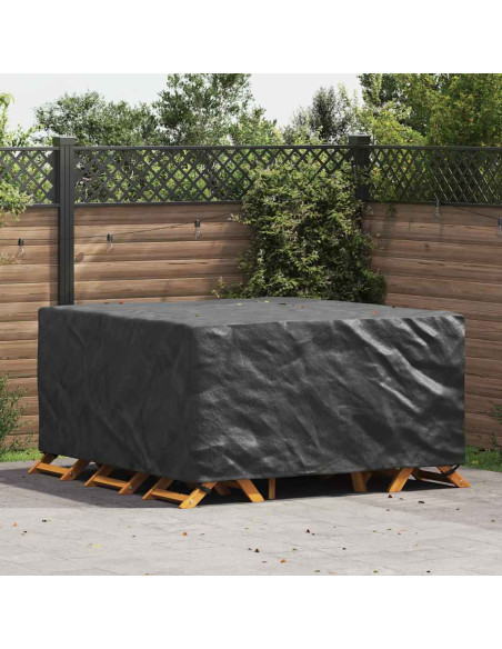 Copertura per mobili da esterno Nero 180 x 190 x 85 cm 420D